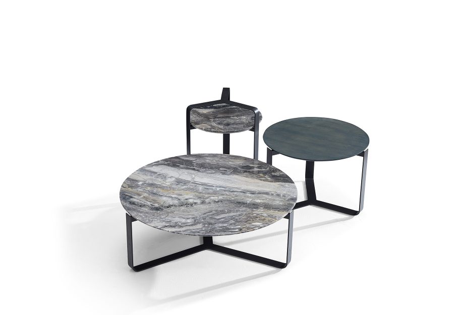 Ava Marble Coffee Table Set - Image 4
