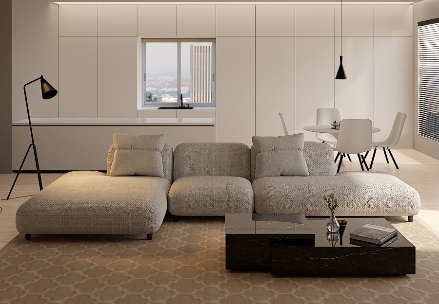 Willow Sectional with Ottoman - Image 9
