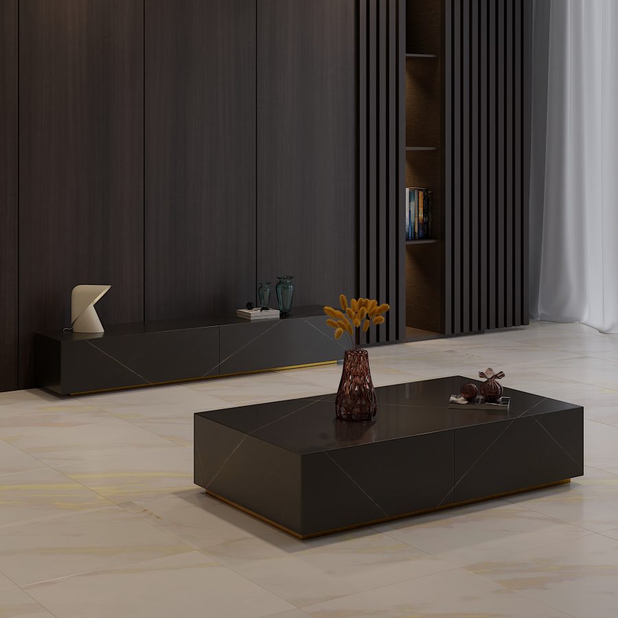 Austin Storage Media Console - TV Stand - Image 4