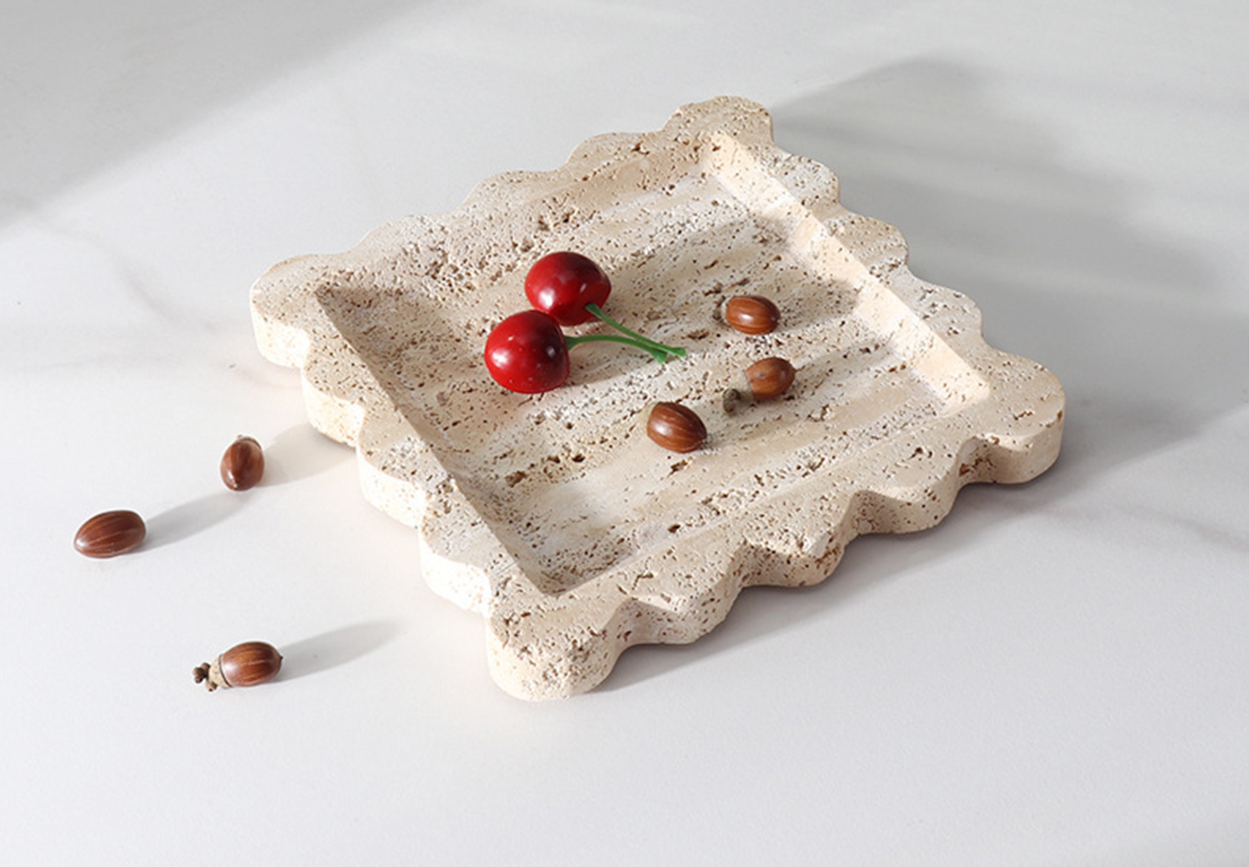 Oak Stone Dish