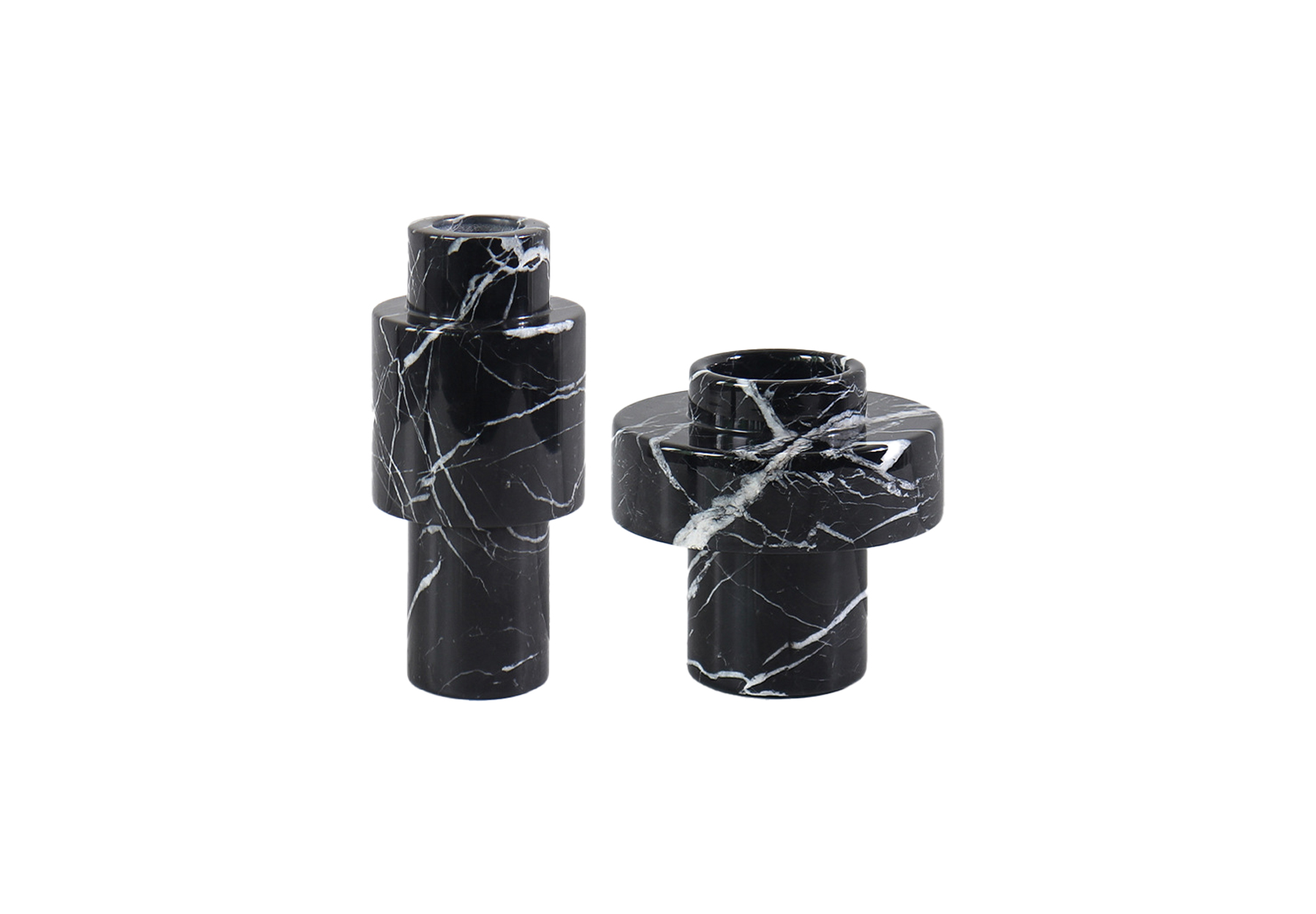 Obsidian Vases